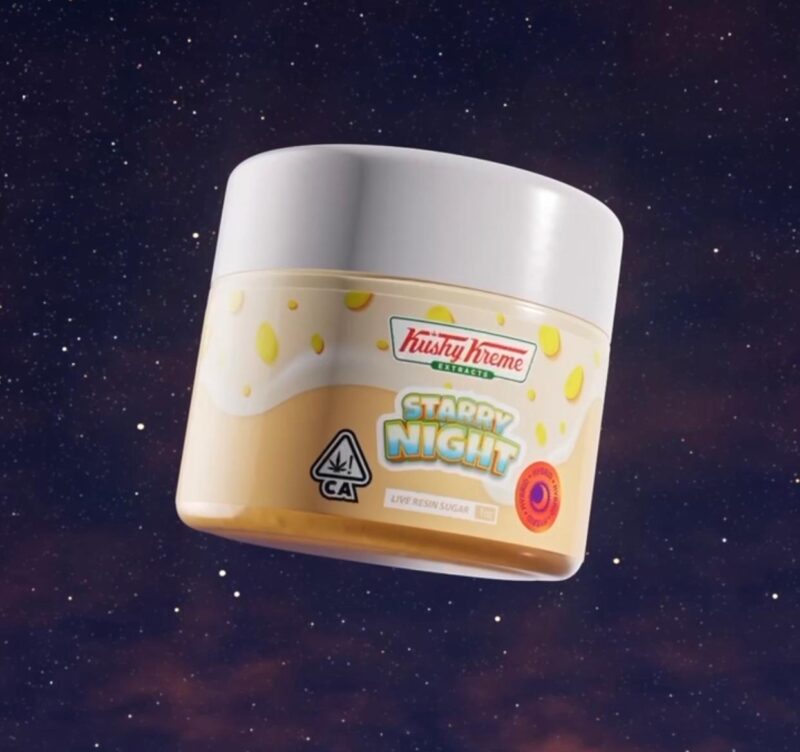 Kushy Kreme Live Resin Sugar | Starry Night