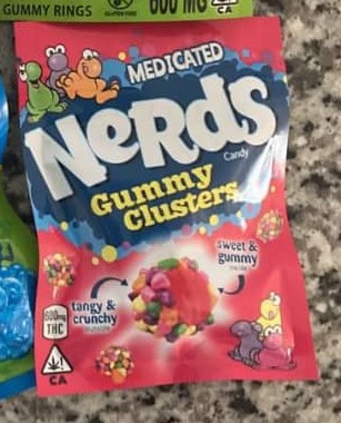 nerds gummy clusters edibles