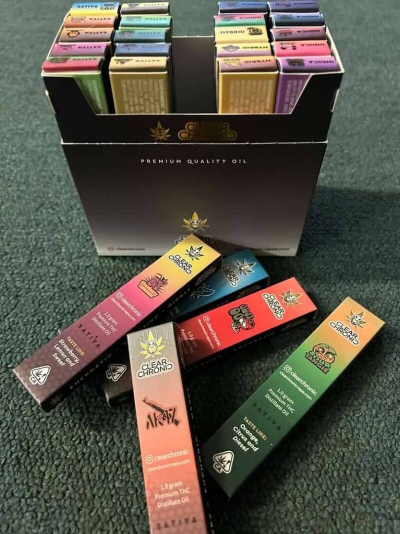 clear chronic carts