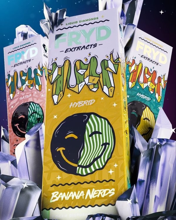 FRYD DISPOSABLE BANANA NERDZ