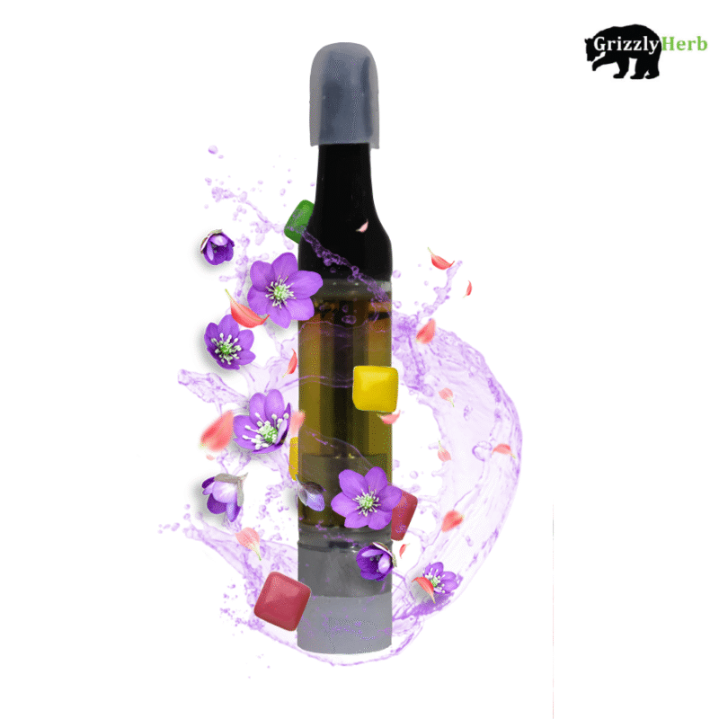 Bubble Gum Strain Vape Cartridge – 93% THC 1000mg – Grizzly Herb