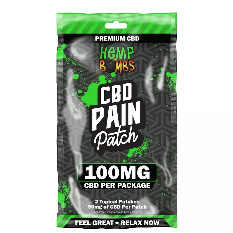 Hempbombs CBD Pain Patch – 100MG