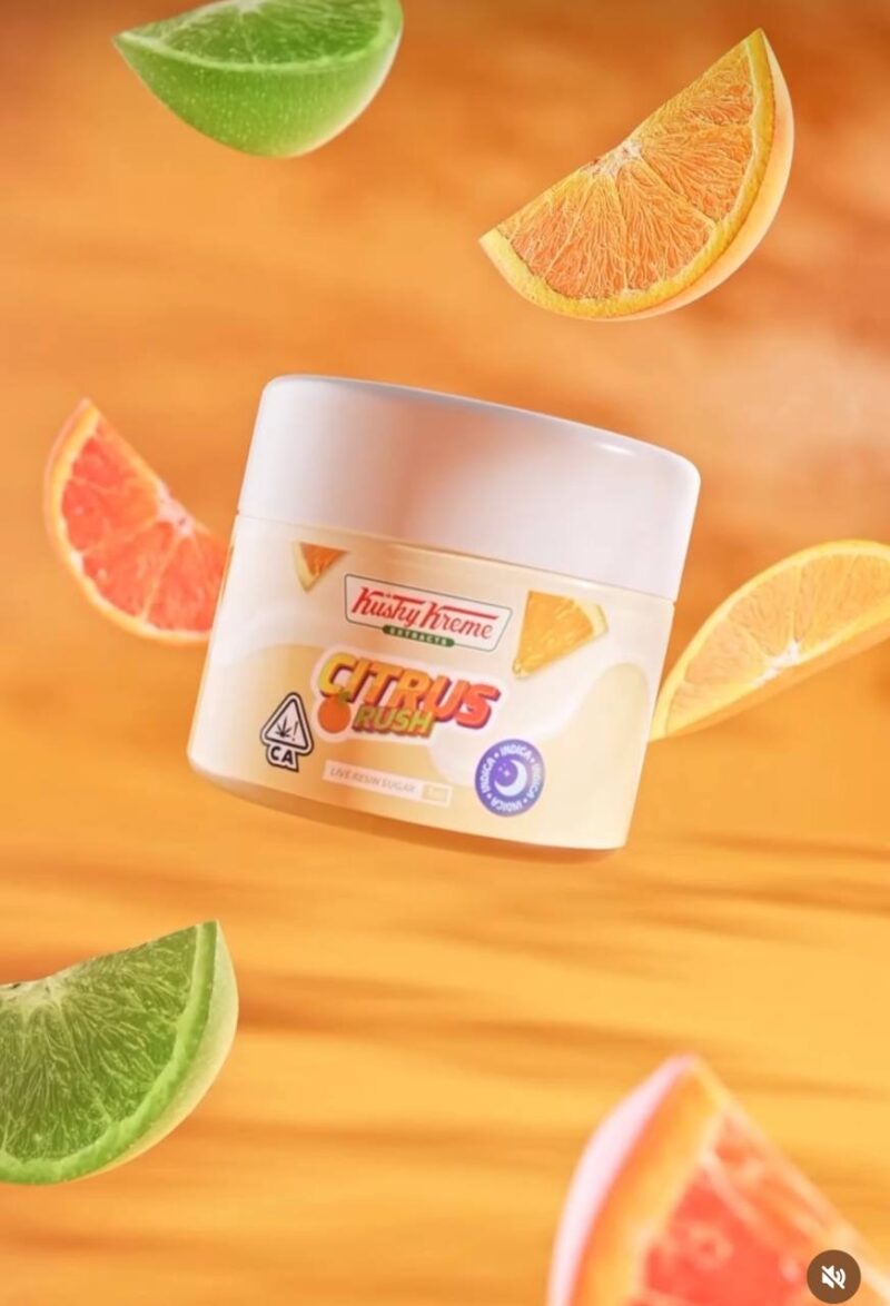 Kushy Kreme Citrus Rush Live Resin Sugar