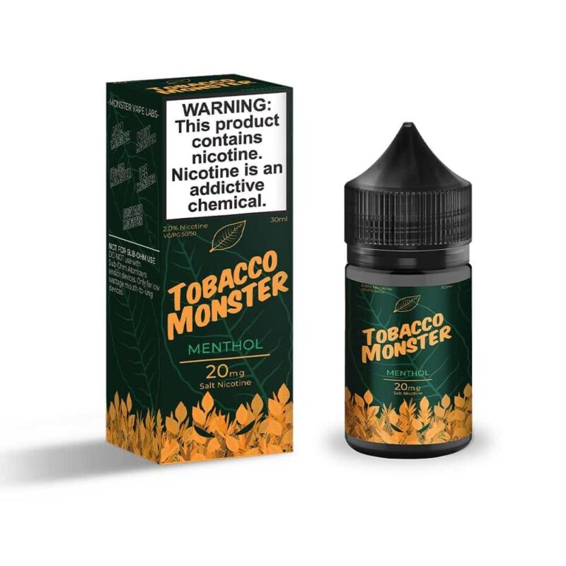 Menthol by Tobacco Monster Salts 30ml