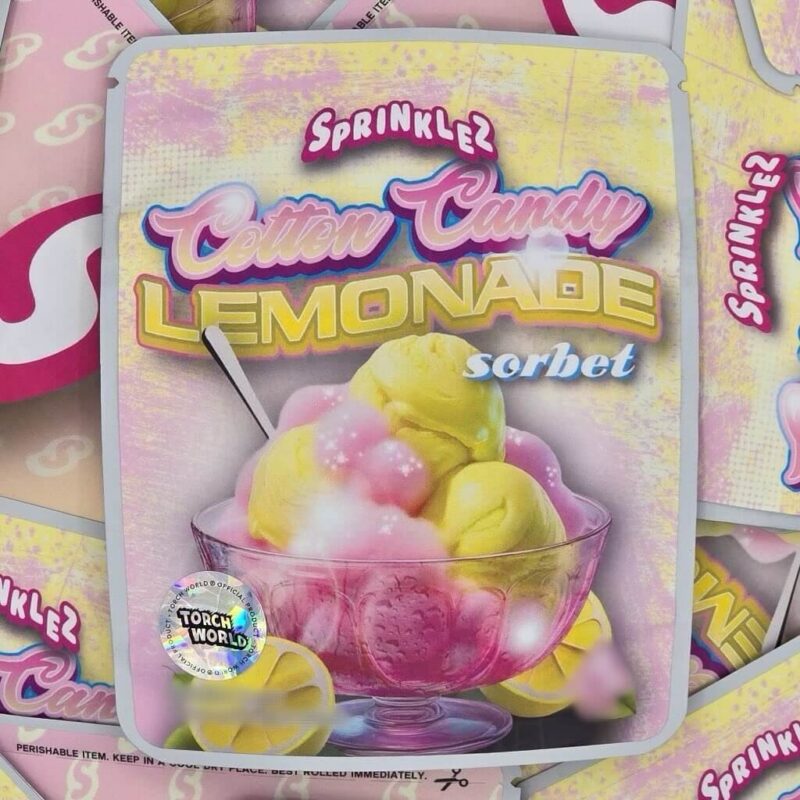 Cotton Candy Lemonade Sorbet